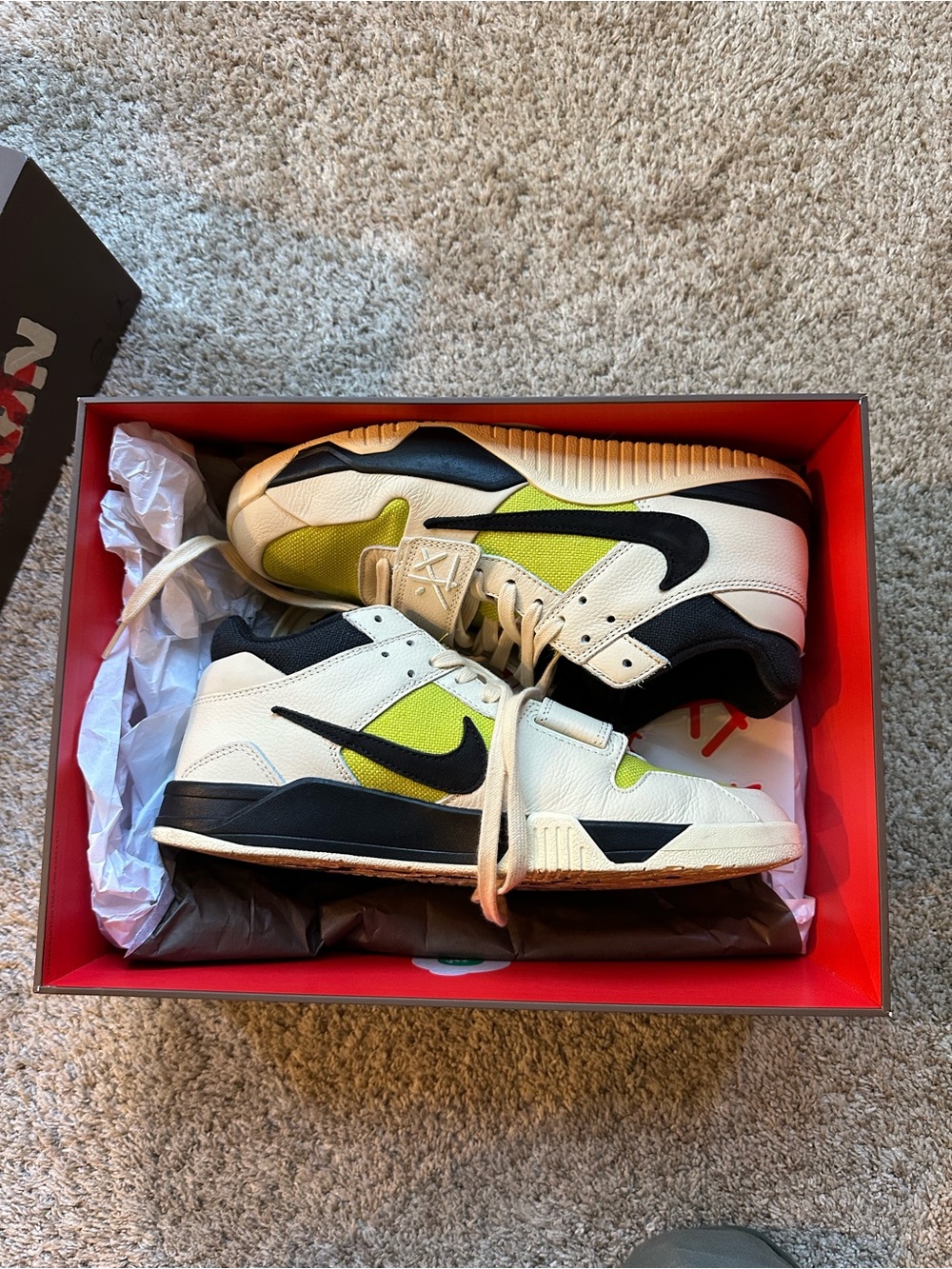 Jordan Jumpman Jack TR Travis Scott Bright Cactus